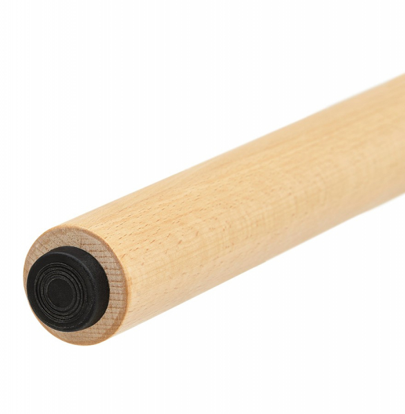 Masa dining extensibila alba Etenda 170-270x100 cm stil scandinav, MDF alb mat / picioare fag, DT00540WHNA - Kokoon [23]