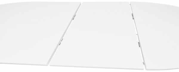 Masa de design extensibila Olga stil scandinav 120-220x100 cm MDF alb / picioare fag, DT00570WH - Kokoon [7]