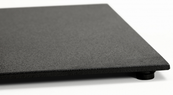 Masa dining/birou Hugo 150x70 cm MDF nuc stil industrial, picioare negre otel, DT00790WA - Kokoon [8]