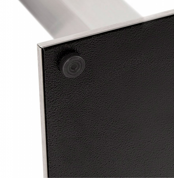 Masa dining Jock 150x70 cm MDF lemn natur / picioare otel / talpa subtire, DT00900NA - Kokoon [8]