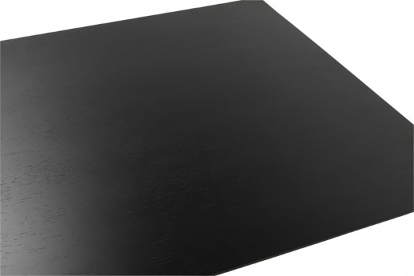 Masa dining/living Jock 150x70 cm MDF negru / picioare otel / talpa subtire, DT00890BL - Kokoon [6]