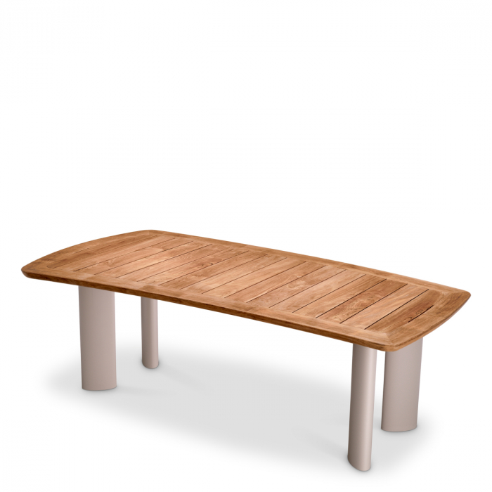   Masă de dining exterior Osario din tec natural 117501 EICHHOLTZ [1]