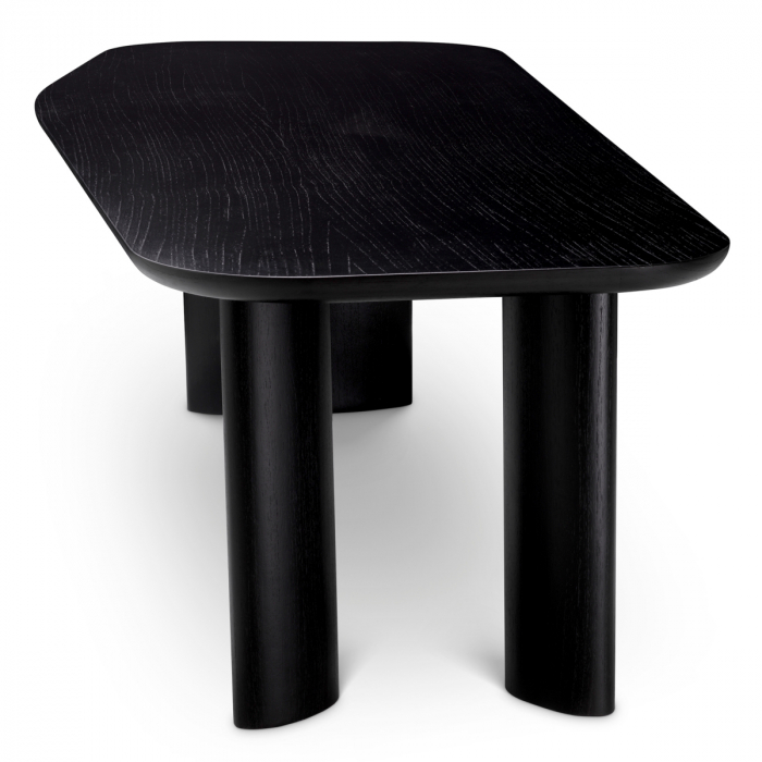   Masa de dining Flemings din furnir negru 117465 EICHHOLTZ [6]