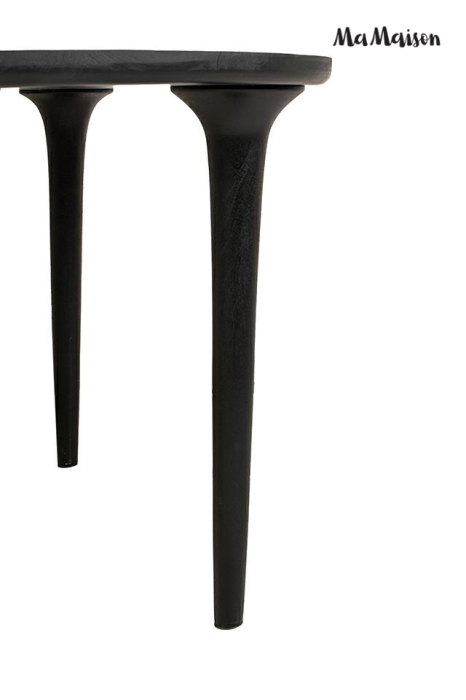 Masă de Dining Laminar 200x101x77 cm, Lemn Mango - MaMaison [4]