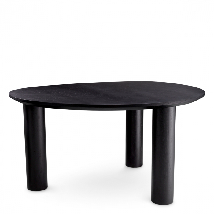   Masa de dining Lombardo furnir negru 117461 EICHHOLTZ [4]