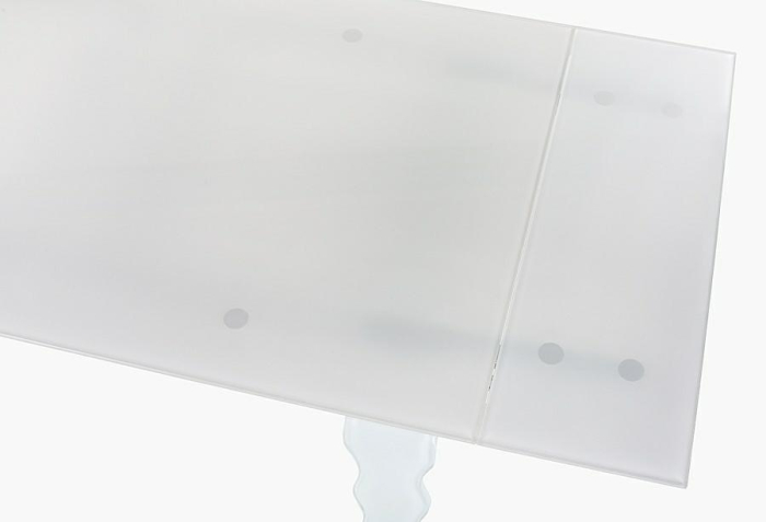 Masă de Dining Vendome Opti White, Sticlă Opti White Alb - King Home [3]