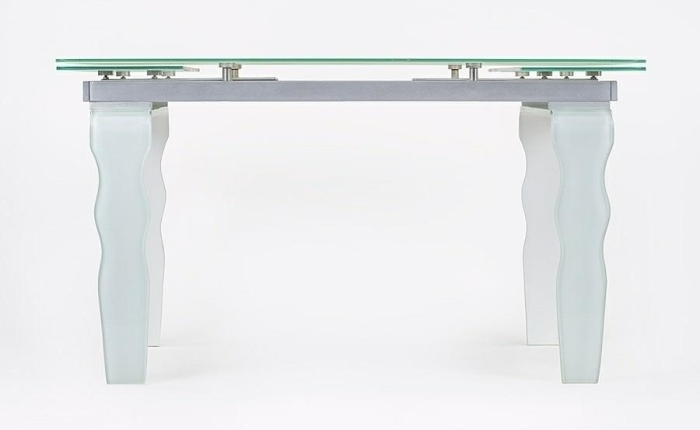 Masă de Dining Vendome Opti White, Sticlă Opti White Alb - King Home [4]