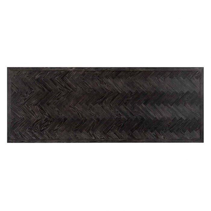 Masă de sufragerie Blackbone alamă 260 (Negru rustic), 7382 - Richmond Interiors [3]
