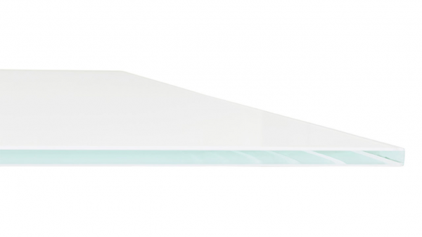 Masa design living alba Layton 200x100 cm, blat sticla, picioare metal, DT01240WHWH - Kokoon [6]