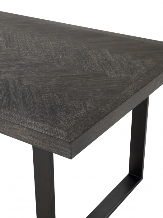  Masă de dining Melchior furnir steBorcan cărbune 230 cm 112222 EICHHOLTZ [2]