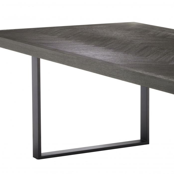   Masă de dining Melchior furnir steBorcan cărbune 300 cm 112634 EICHHOLTZ [5]