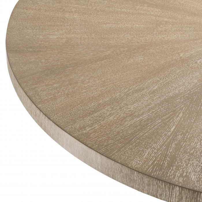   Masă de dining Remington ø 152 cm furnir de steBorcan spălat 111459 EICHHOLTZ [5]