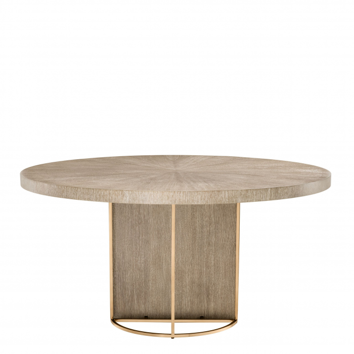   Masă de dining Remington ø 152 cm furnir de steBorcan spălat 111459 EICHHOLTZ [3]