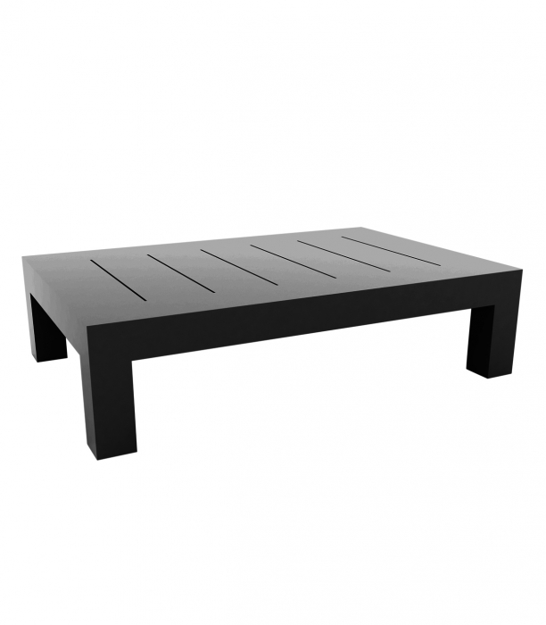 Masa exterior Jut 120x80x30 cm, polipropilena, design minimalist, 44403 - Vondom [17]