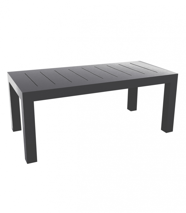 Masa exterior Jut 180x90x75 cm, polipropilena, design minimalist, 44406 - Vondom [16]