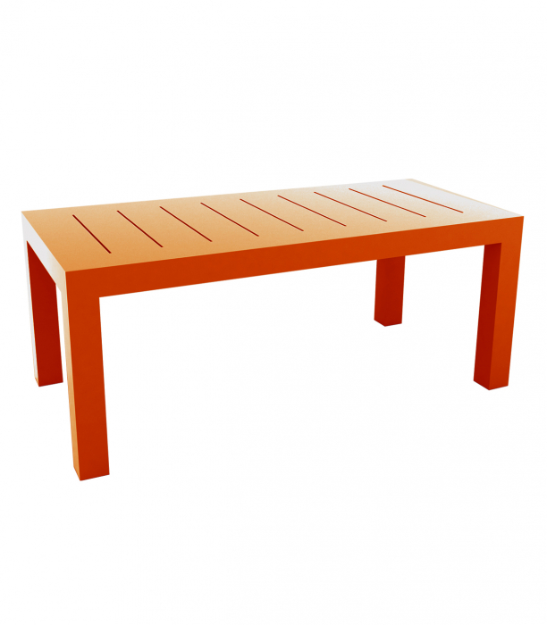 Masa exterior Jut 180x90x75 cm, polipropilena, design minimalist, 44406 - Vondom [23]