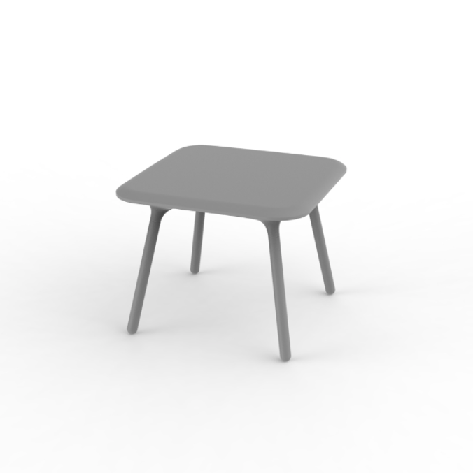 Masa exterior Pal 90x90x72 cm, rasina din polietilena, design modern, 51026 - Vondom [5]