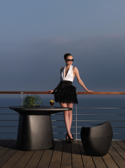 Masa iluminare LED Noma 100x98x74 cm polipropilena, loc frapiera, 45100A - Vondom [17]