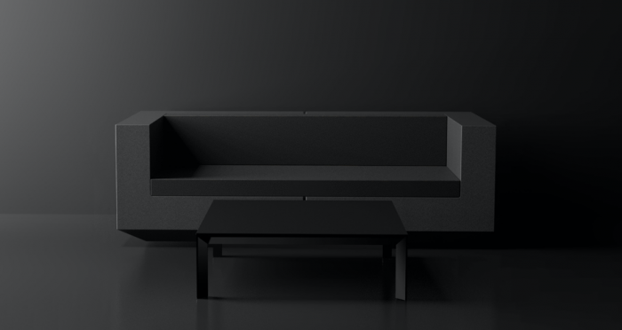 Masa joasa exterior Frame 160x100x32 cm, blat HPL/DEKTON®, picioare aluminiu, 54246F BE W - Vondom [13]