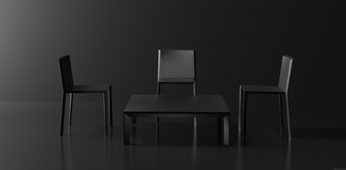 Masa joasa exterior Frame 160x100x32 cm, blat HPL/DEKTON®, picioare aluminiu, 54246F BE W - Vondom [6]