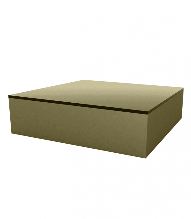 Masa joasa iluminare LED Jut 120x120x32cm, polipropilena, design minimalist, 44417 - Vondom [6]