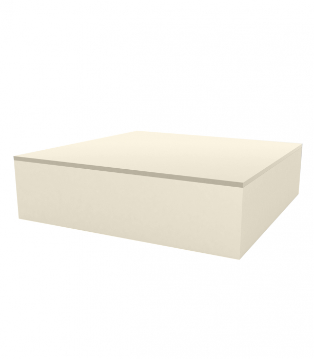 Masa joasa iluminare LED Jut 120x120x32cm, polipropilena, design minimalist, 44417 - Vondom [4]