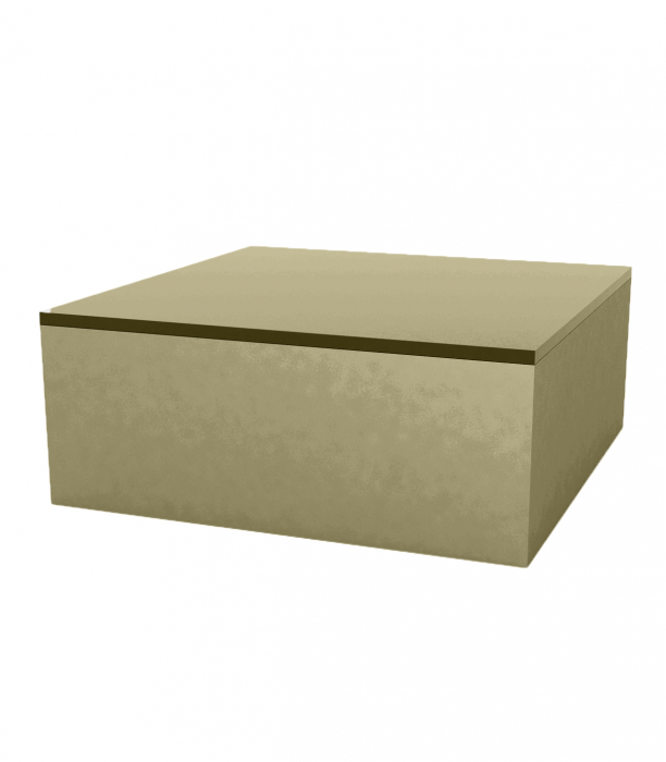 Masa joasa iluminare LED Jut 80x80x32cm, polipropilena, design minimalist, 44418 - Vondom [8]