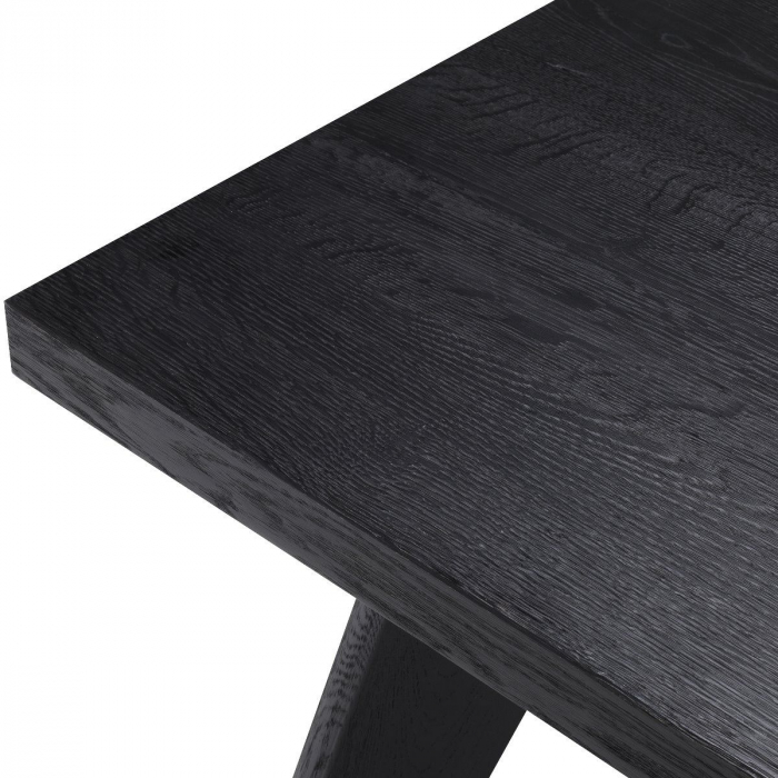   Masă de dining Biot 240 x 100 cm steBorcan negru 114472 EICHHOLTZ [5]