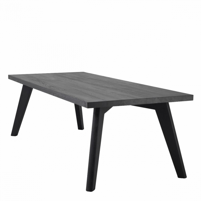   Masă de dining Biot 240 x 100 cm steBorcan negru 114472 EICHHOLTZ [3]