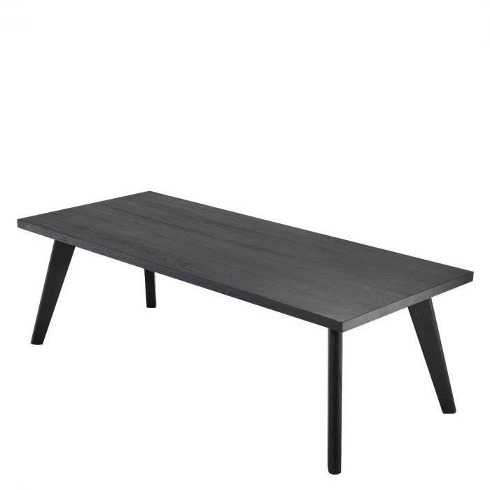   Masă de dining Biot 240 x 100 cm steBorcan negru 114472 EICHHOLTZ [4]