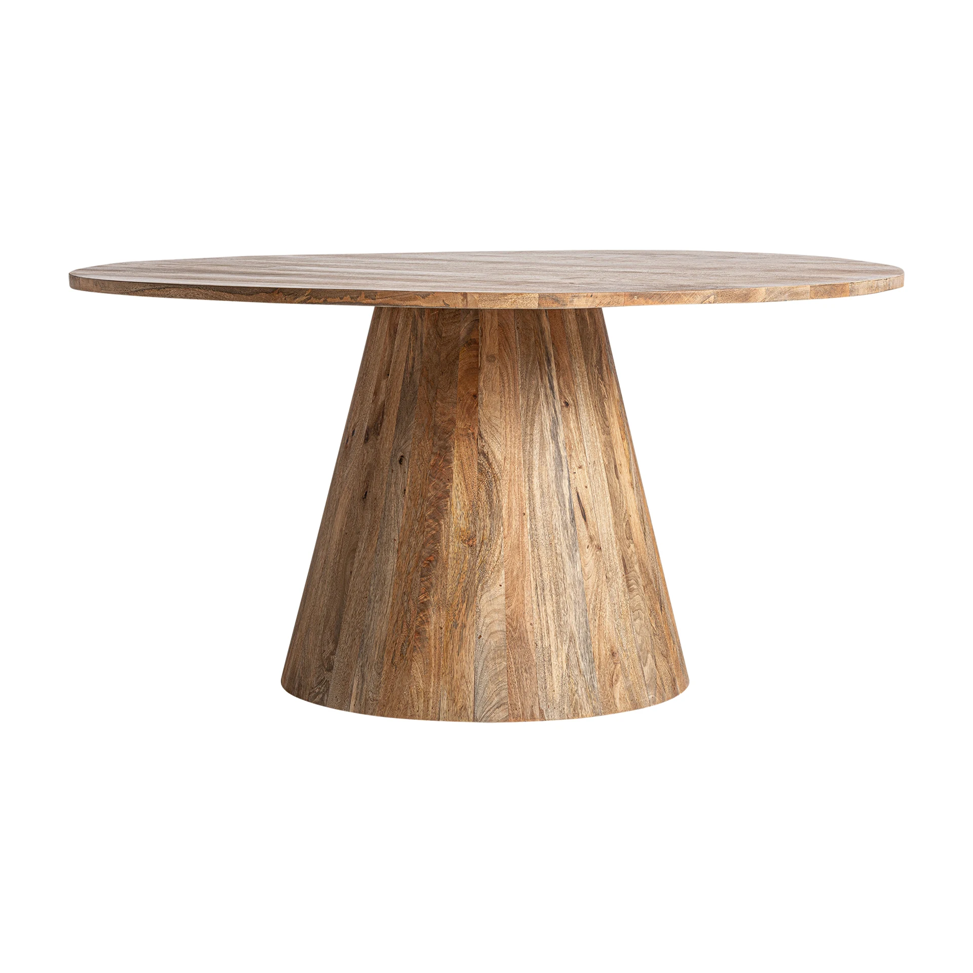 Masa Living din Lemn de Mango, Maro, 150x150x76 cm, Stil Contemporan - VicalHome 34080 [3]