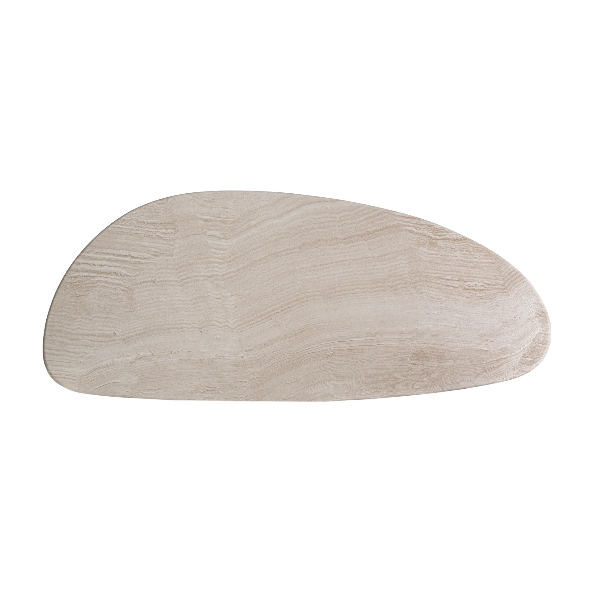 Masa Living din Travertin, Alb-crem, 234x105x76 cm, Stil Art Deco - VicalHome 36374 [13]