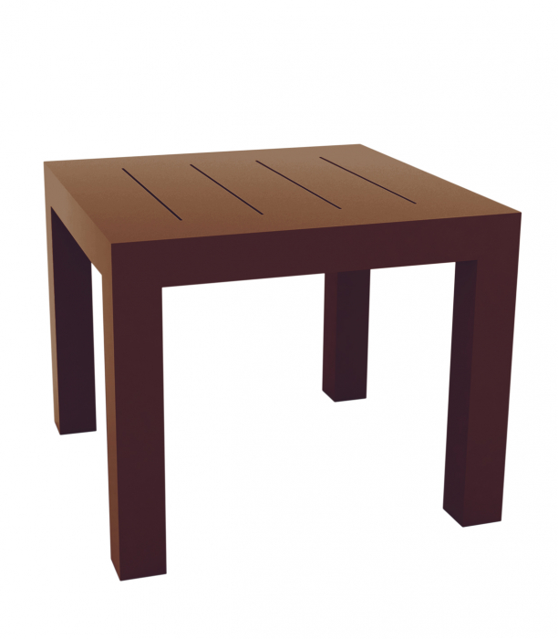 Masa patrata exterior Jut 90x90x75 cm, polipropilena, design minimalist, 44410 - Vondom [20]