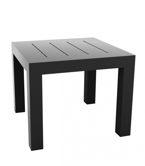 Masa patrata exterior Jut 90x90x75 cm, polipropilena, design minimalist, 44410 - Vondom [18]