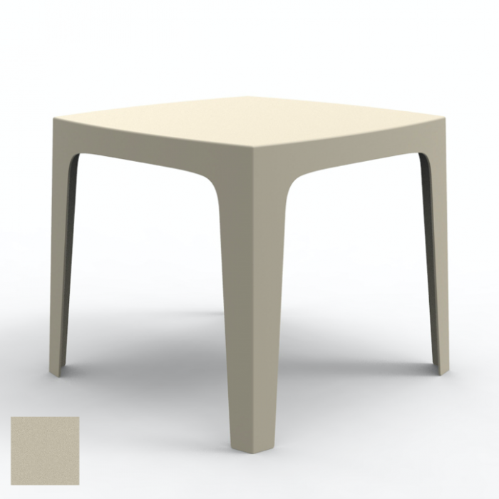 Masa patrata exterior Solid 86x86x75 cm, polipropilena, diverse finisaje, 55025 B - Vondom [7]