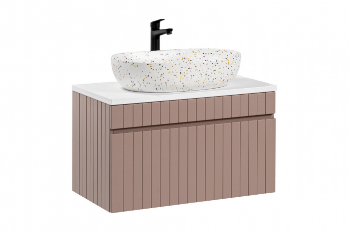 MASCA + BLAT + LAVOAR APLICAT ICONIC ROSE 80 CM MDF RIFLAT [2]