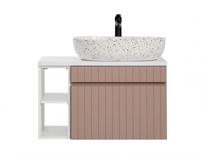 MASCA + BLAT + LAVOAR APLICAT ICONIC ROSE 80 CM MDF RIFLAT [2]