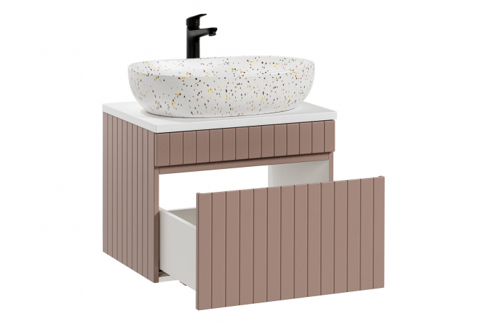 MASCA + BLAT + LAVOAR APLICAT ICONIC ROSE 60 CM MDF RIFLAT [2]