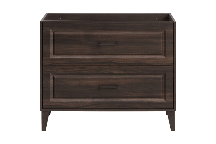 Masca Lavoar Dorothy Ristretto 92.4 cm, Ristretto Oak, 2 Sertare - COMAD [2]