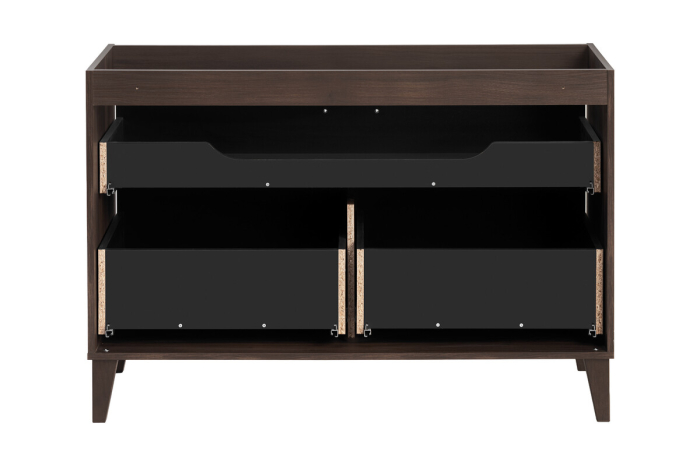 Masca Lavoar Dorothy Ristretto 112.4 cm, Ristretto Oak, 2 Sertare - COMAD [4]