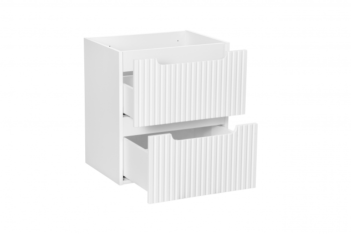Masca lavoar baie 50 cm Nova White 2 sertare 82-50-2S COMAD [3]