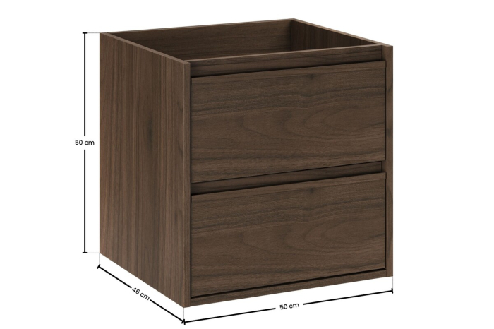 Masca lavoar 50cm 2 sertare Viola Villa Nuc Villa VIOLA VILLA 82-50-46-2S COMAD [5]
