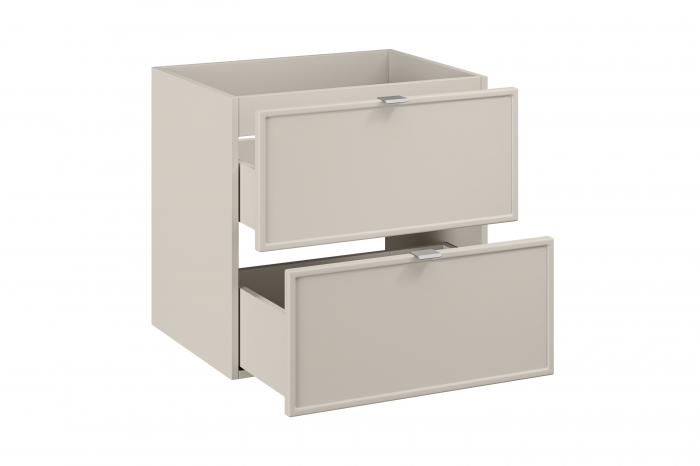Masca lavoar baie 60 cm, finisaj BELLA CASHMERE, 2 sertare, 82-60-46-2S, COMAD [3]