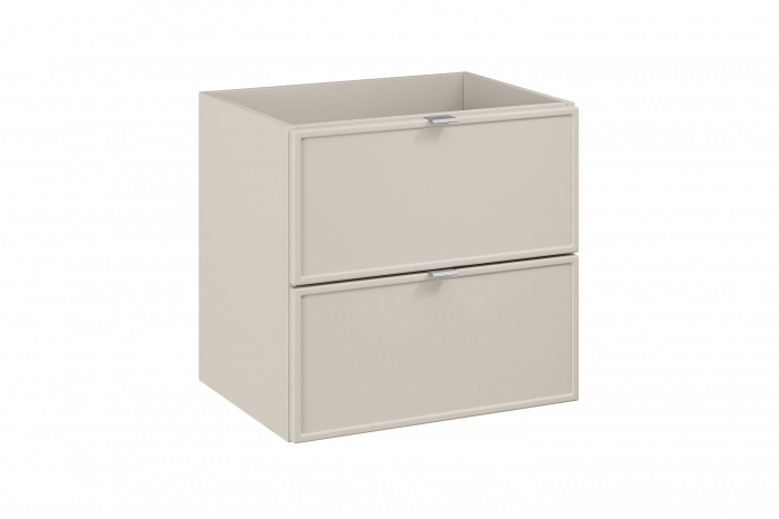 Masca lavoar baie 60 cm, finisaj BELLA CASHMERE, 2 sertare, 82-60-46-2S, COMAD [1]