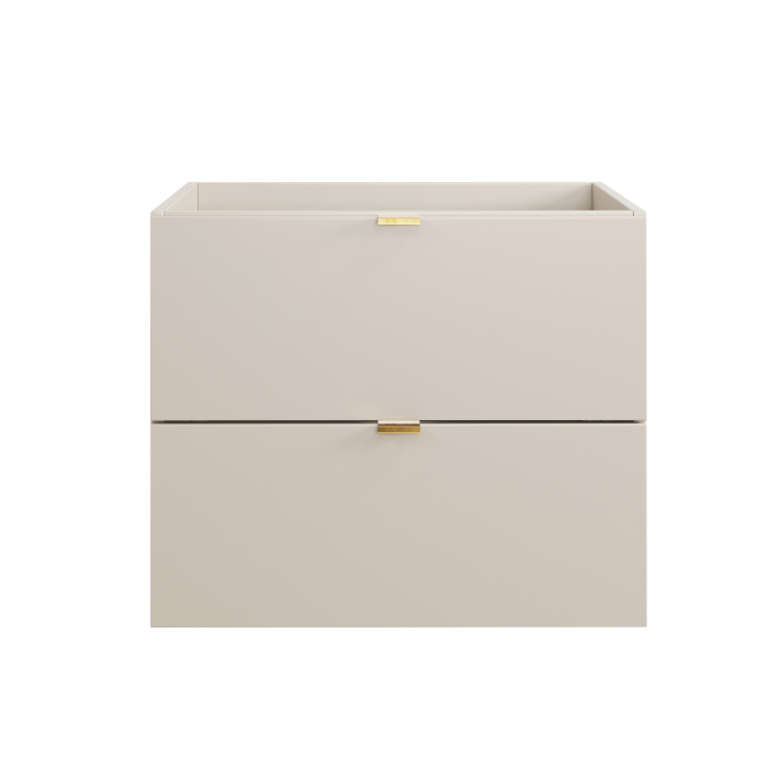 Masca lavoar baie 60x46x82 cm, finisaj Cashmere, 2 sertare, model Dalia COMAD [2]