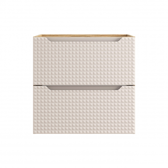 Masca lavoar baie 60 cm, LUXOR BEIGE, 2 sertare, 82-60-2S COMAD [2]