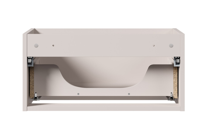 Masca Lavoar Nova Cashmere 60 cm, 1 Sertar, Front MDF, Cașmir Mat - COMAD [4]