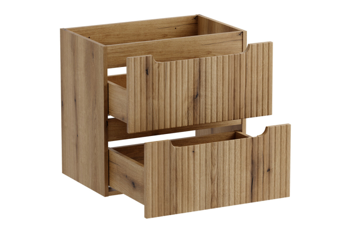 Masca Lavoar Nova Coast Evoke 60 cm, 2 Sertare, Stejar - COMAD [3]