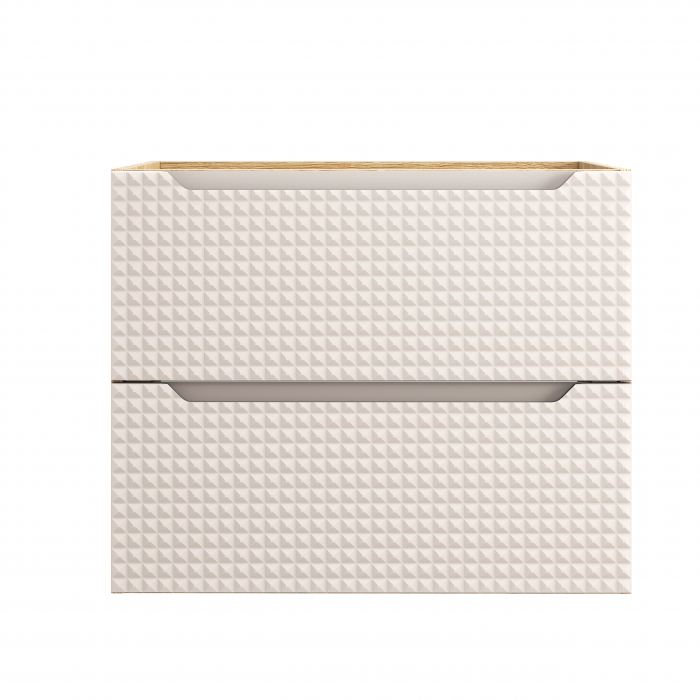 Masca lavoar baie 70 cm, 2 sertare, Luxor Beige, 82-70-2S, COMAD [2]