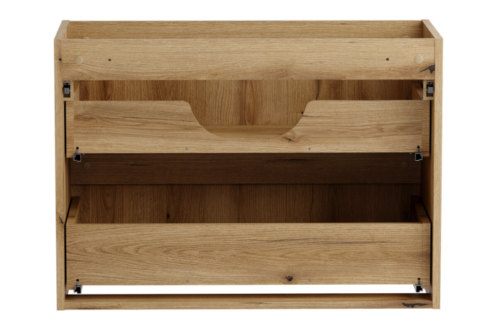 Masca Lavoar Nova Coast Evoke 80 cm, 2 Sertare, Stejar - COMAD [4]